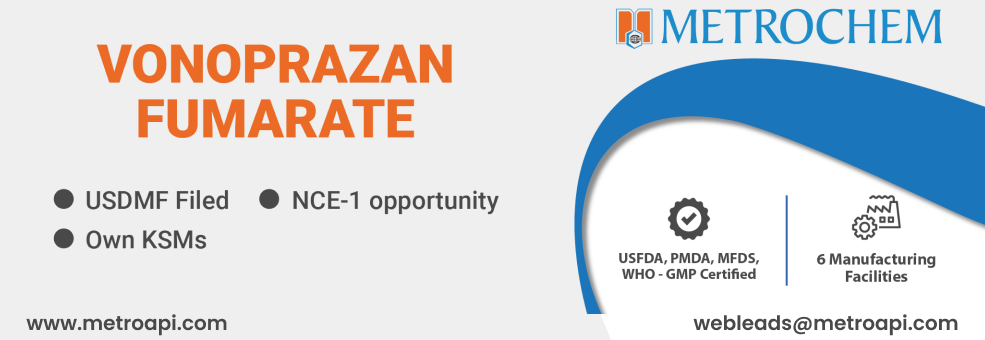 Metrochem Vonoprazan Fumarate