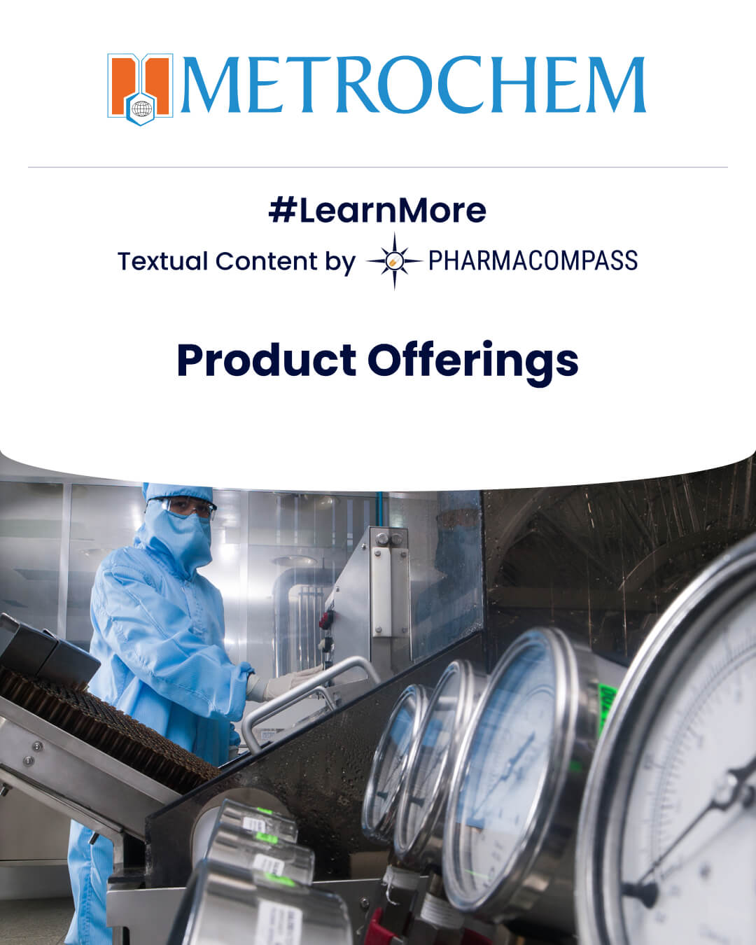 View Metrochem API's portfolio of APIs, Intermediates & Pellets (Semi-finished formulations) & explore Metrochem's R&D activities on PharmaCompass.