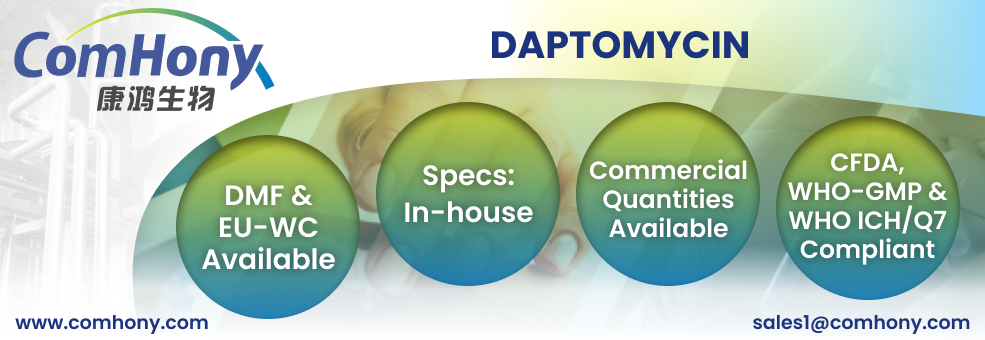 Comhony Daptomycin popup