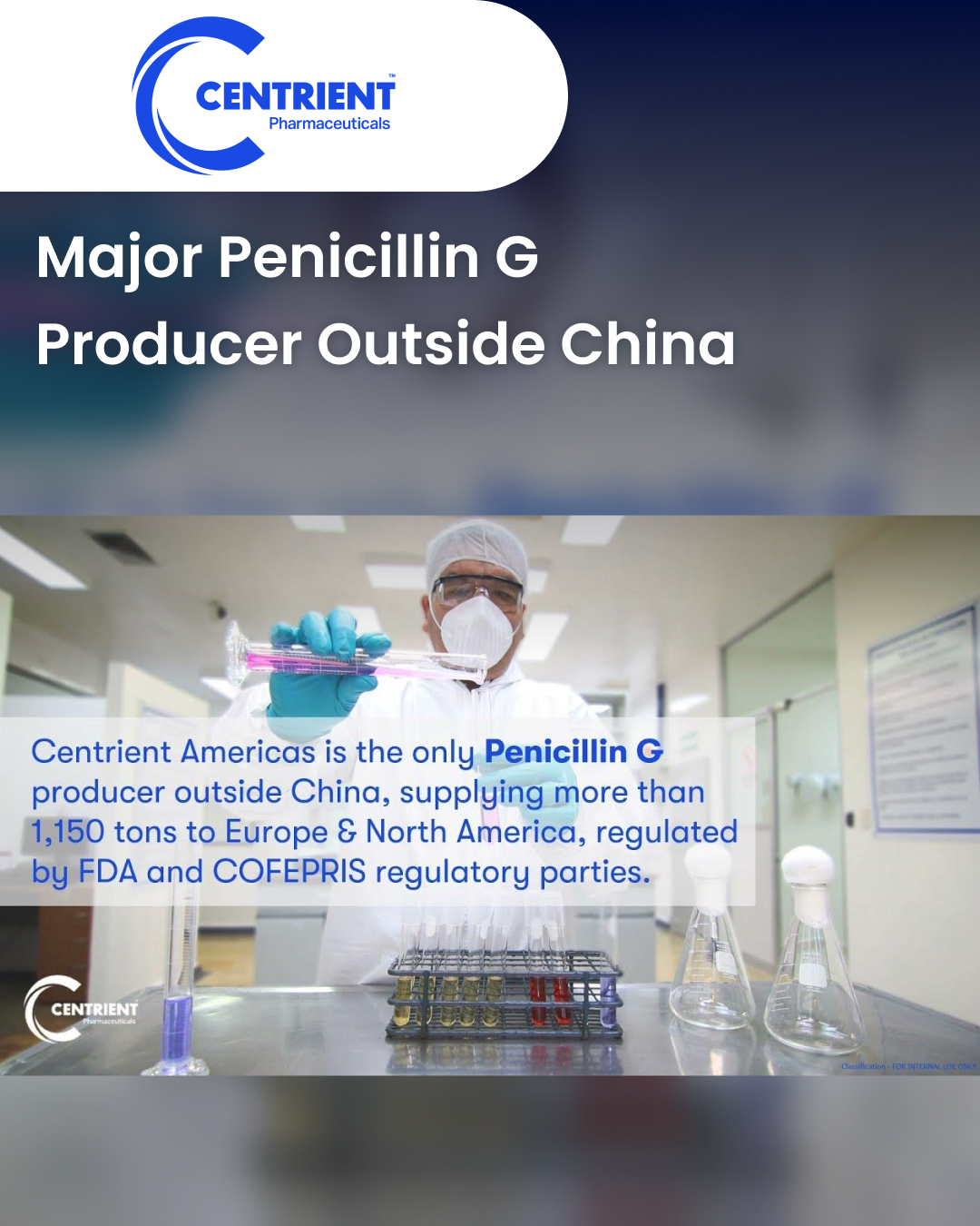 Major Penicillin G Producer Outside China