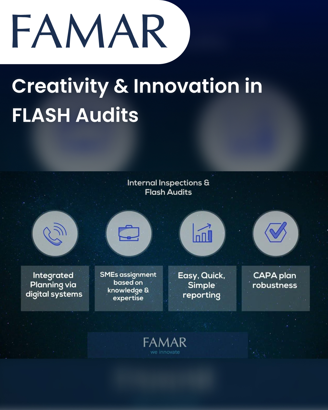 Creativity & Innovation in FLASH Audits