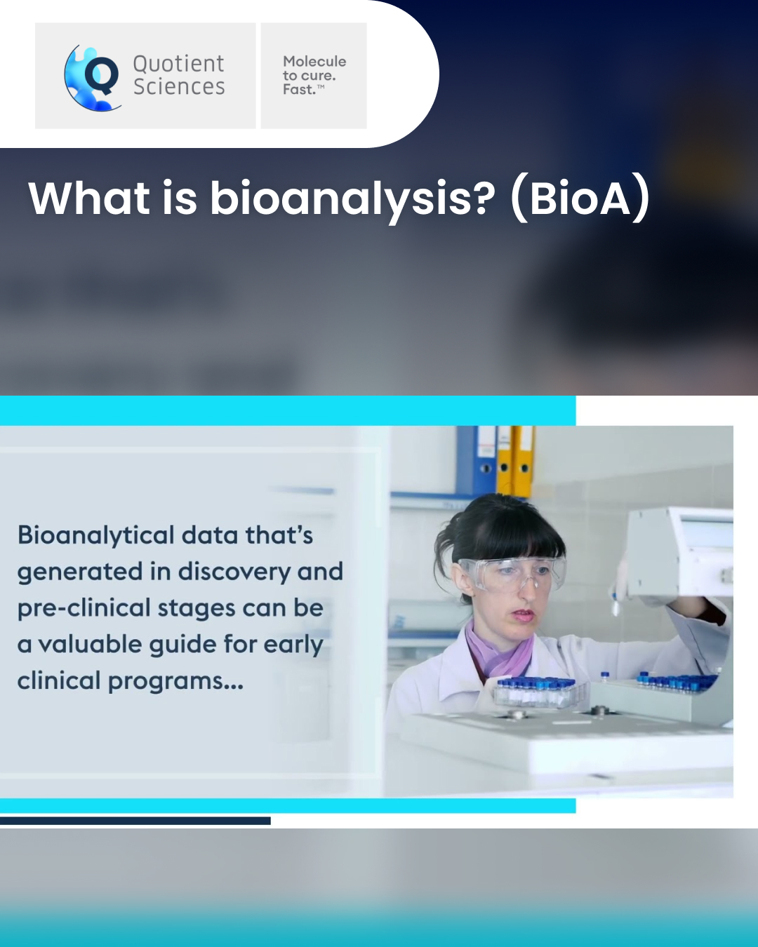 What is Bioanalysis? (BioA)