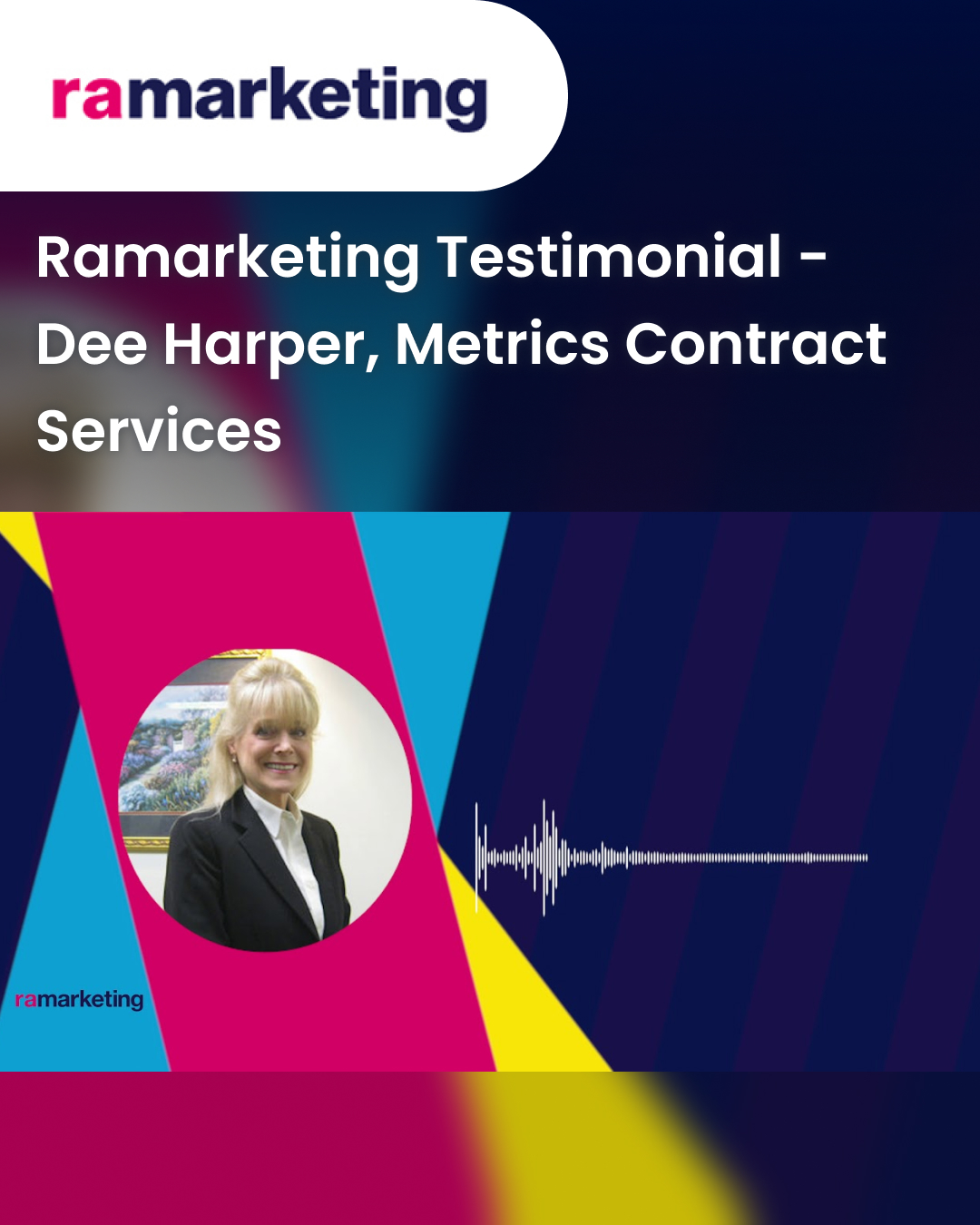 Ramarketing Testimonial - Dee Harper, Metrics Contract Services