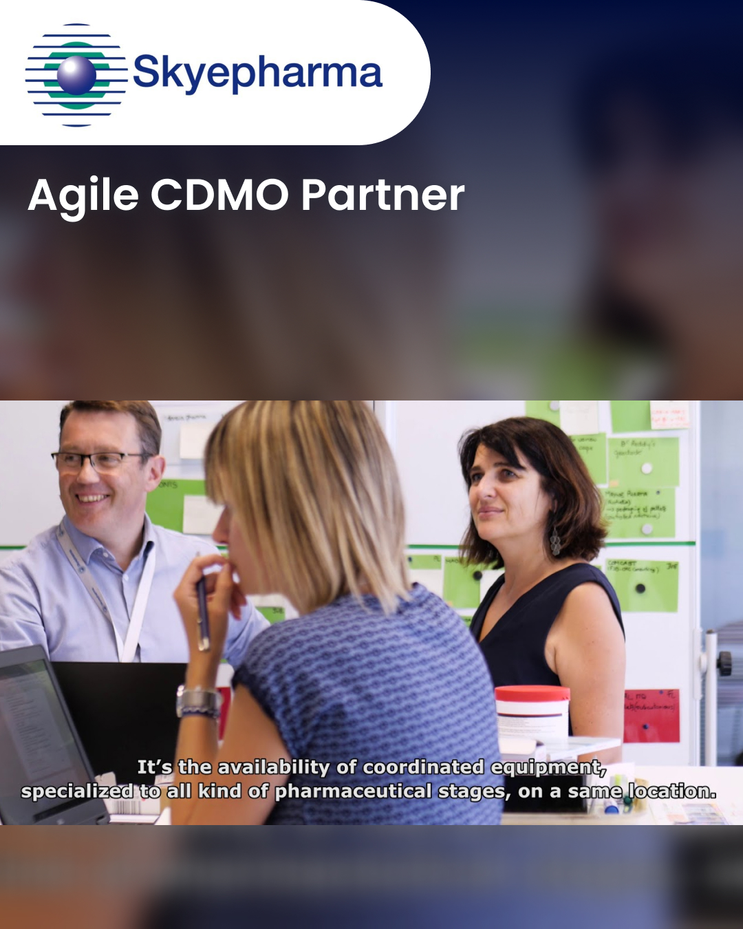 Agile CDMO Partner