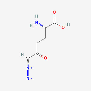 6-Diazo-5-oxo-L-norleucine