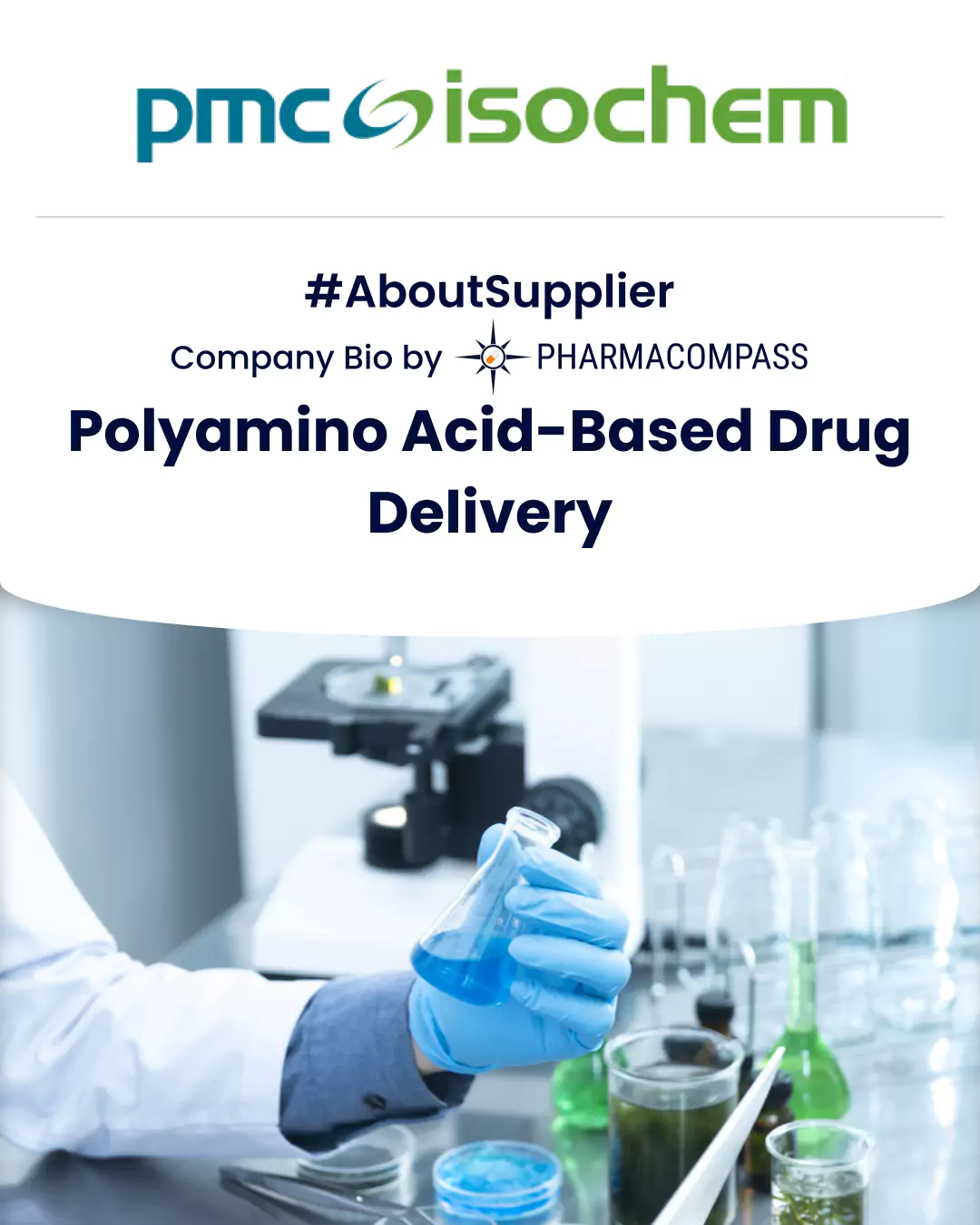 Overview of PMC Isochem's polyamino acid (PAA) based polymers, polymer conjugates, polypeptides, polyamides for drug delivery on PharmaCompass.