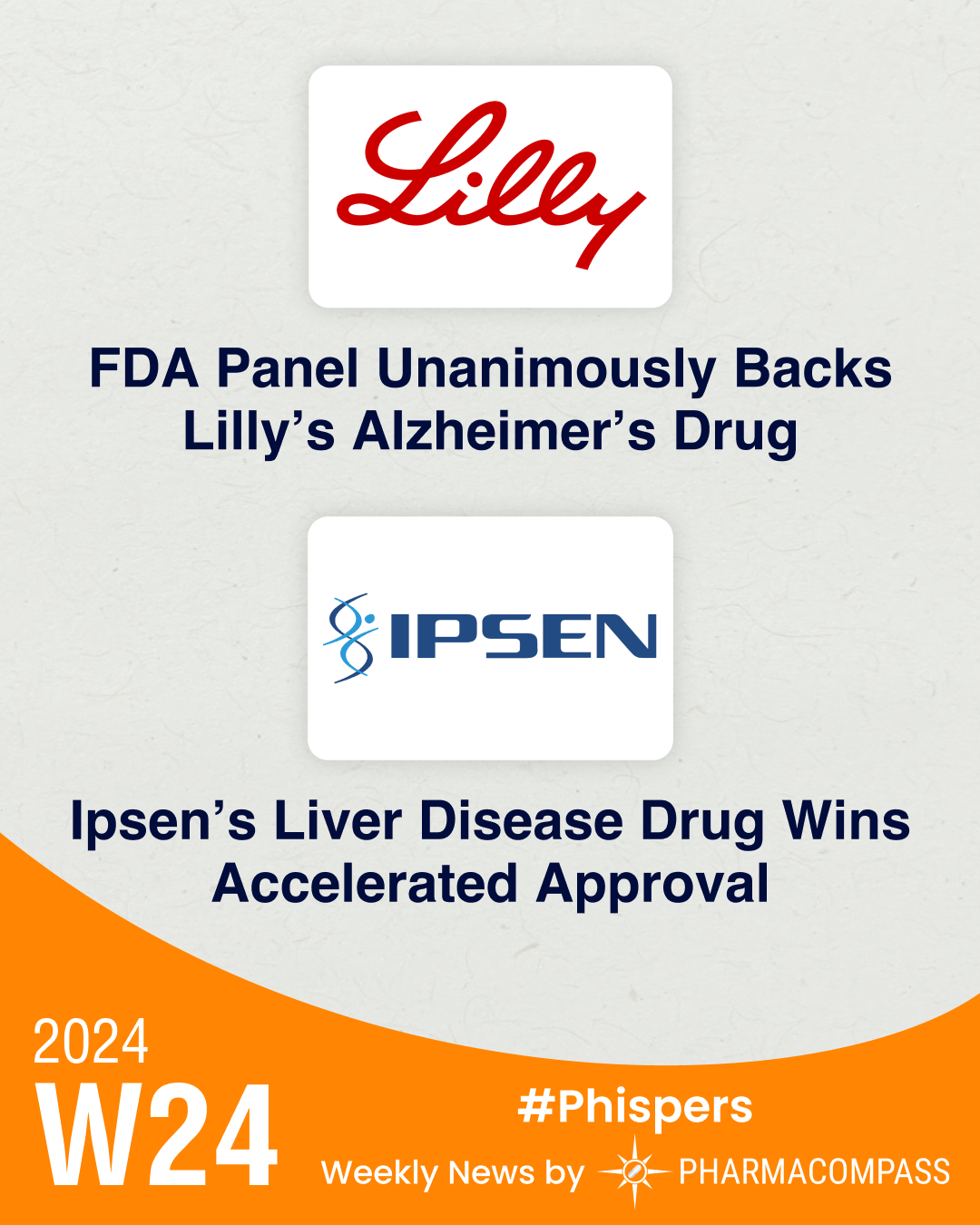 FDA panel backs Lilly’s Alzheimer’s drug; agency approves Ipsen’s med to treat rare liver disease