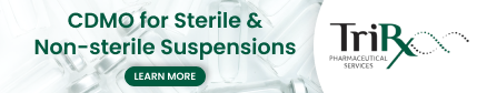 TriRx Pharmaceutical Services CDMO for Sterile & Non-sterile Suspensions