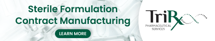 TriRx Pharmaceutical Services Sterile Formulation Contract Manufacturing