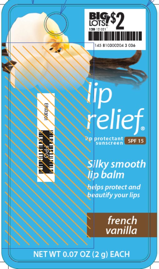 Lip Relief French Vanilla