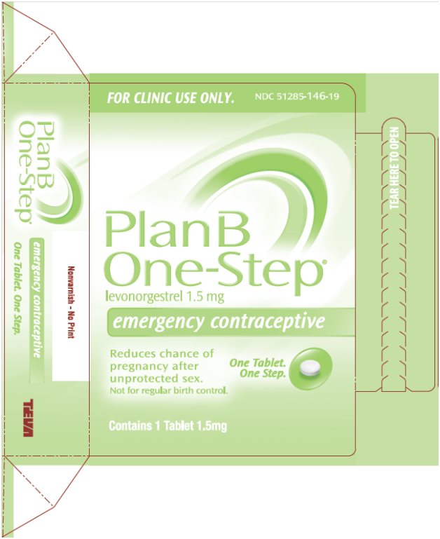 Plan B One-Step® (levonorgestrel 1.5 mg), 1s CLINIC Unit-Dose Box, Part 3 of 3