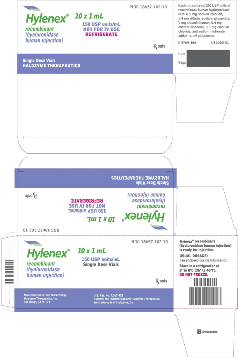 Principal Display Panel - 10 × 1 mL Single Dose Vial Carton