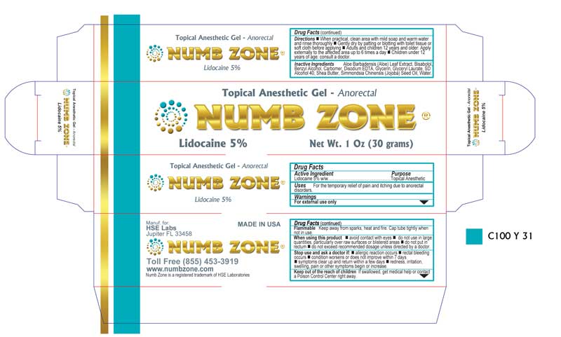 Numb Zone label