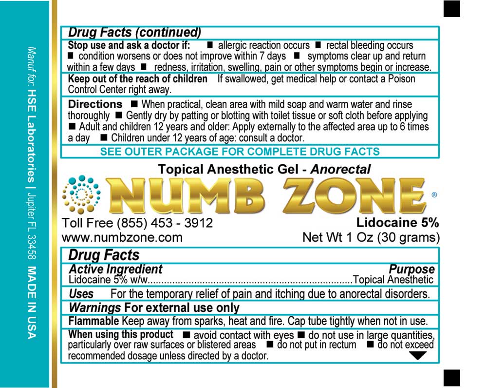 Numb Zone label
