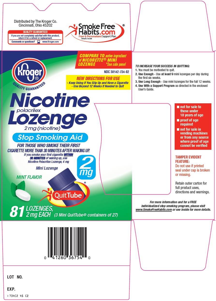 Kroger Nicotine Polacrilex Lozenge Image 1