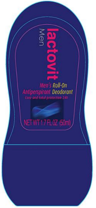 Lactovit Mens Roll-On Front Label