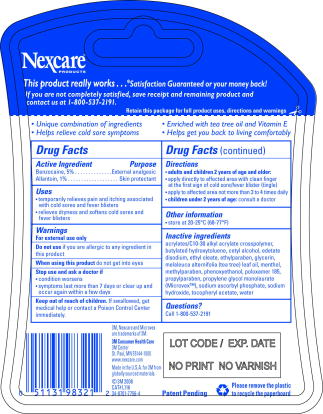 3M™ Nexcare™ Cold Sore Treatment  - NET WT 2g (0.07 oz) - (front)